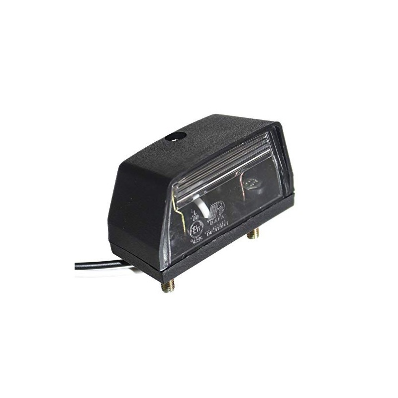 Old-Harvest 1 Number Plate Light White 12 V Trailer Number