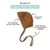 Copper Pearl Baby Bonnets: Ultra-Soft, Comfy to Wear, Tie-On Infant