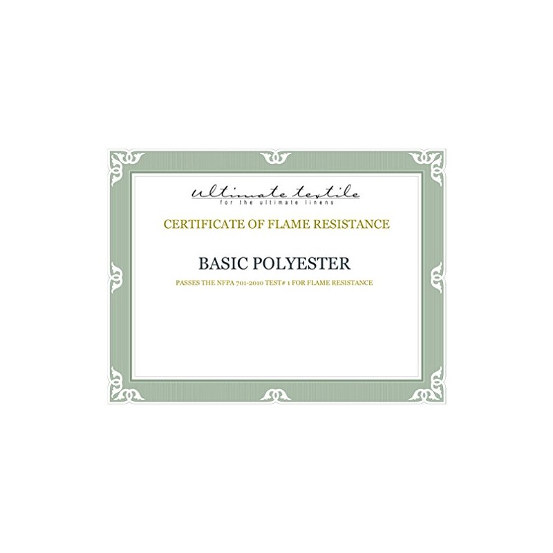 Ultimate Textile 52 x 70-Inch Oval Polyester Linen Tablecloth Hunter