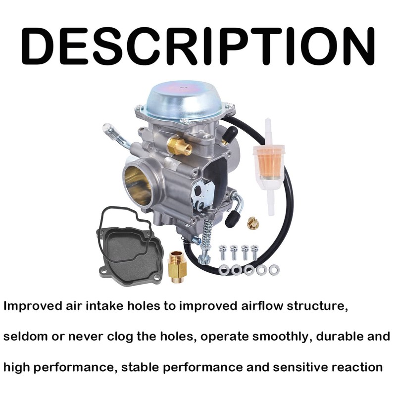 waltyotur Carburetor Carb Replacement for Suzuki Quadrunner 500 LTF500F 4X4