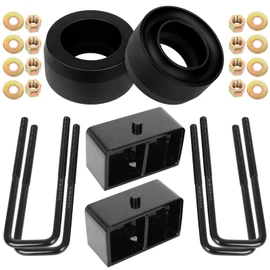 SCITOO 3" Front and 3" Rear Leveling Lift Kit for Dodge Ram 1500, 2500, 3500 (1994-2002) - Aluminum, Includes Leveling Blocks and Hardware
