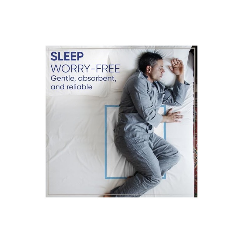 200 x Optimum Disposable Incontinence Bed Pads, 60x40cm, Bed Protectors