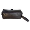 Men's Genuine Leather Toiletry Bag Waterproof Dopp Kit Shaving Bags