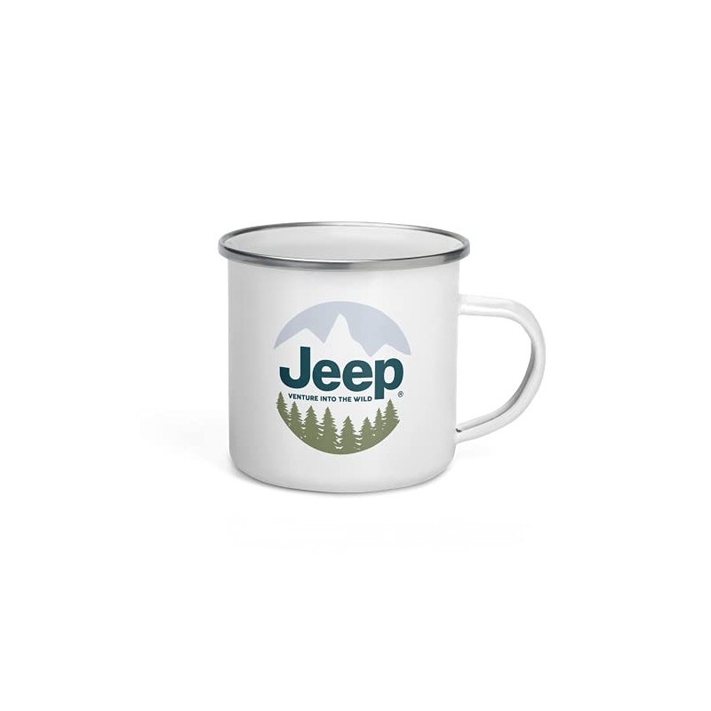 Jeep Wilderness 12 oz Enamel Mug