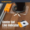 Powertec Router Guide Rail Adapter for Milwaukee M18 Fixed Base
