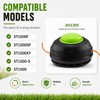 AH1300 Trimmer Head Compatible with EGO ST1500 Series, 0.095 in