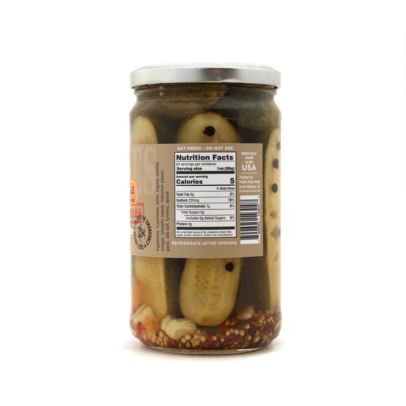 Pandemic Pickles (3-pack) - Spicy habanero caraway dill pickles 24oz