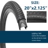 20 x 2.125 Track Dirt Pavement Bike tire