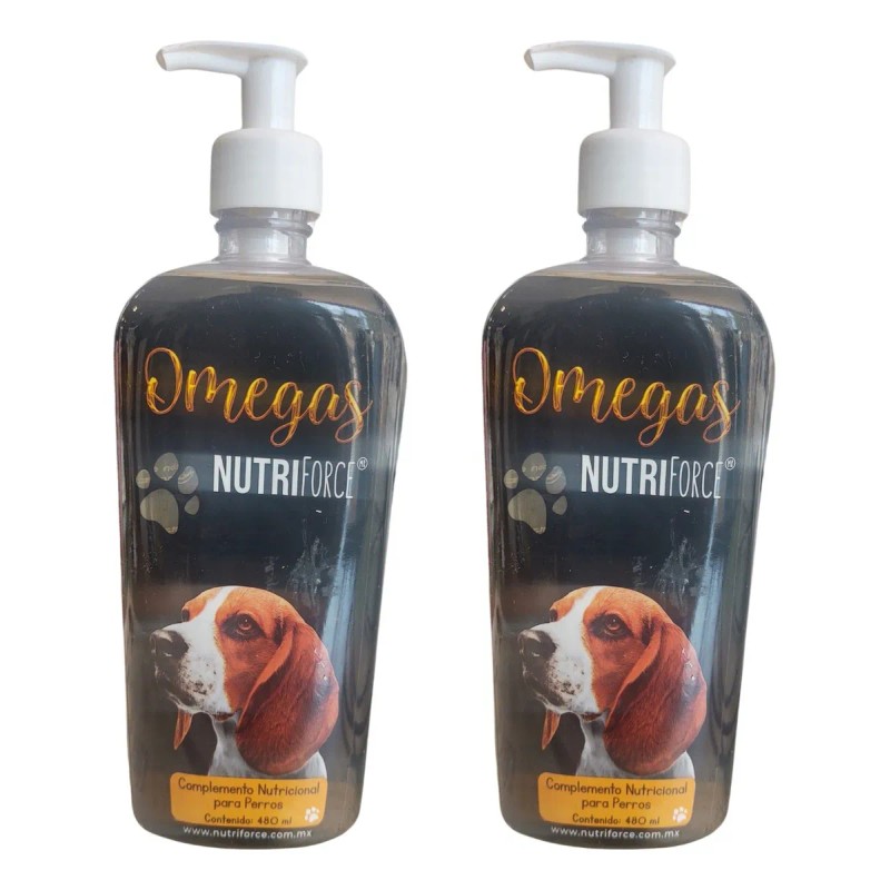 2 Pzas Nutriforce Suplemento Nutriciónal Para Perros 480 Ml