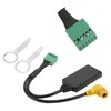 12pin Bluetooth 5.0 AUX in Cable Stereo AUX Adapter Replacement