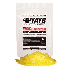 YAYB Natural Pine Rosin/Colophony - 100% High Grade UK & EU certified Rosin Flake (50g)