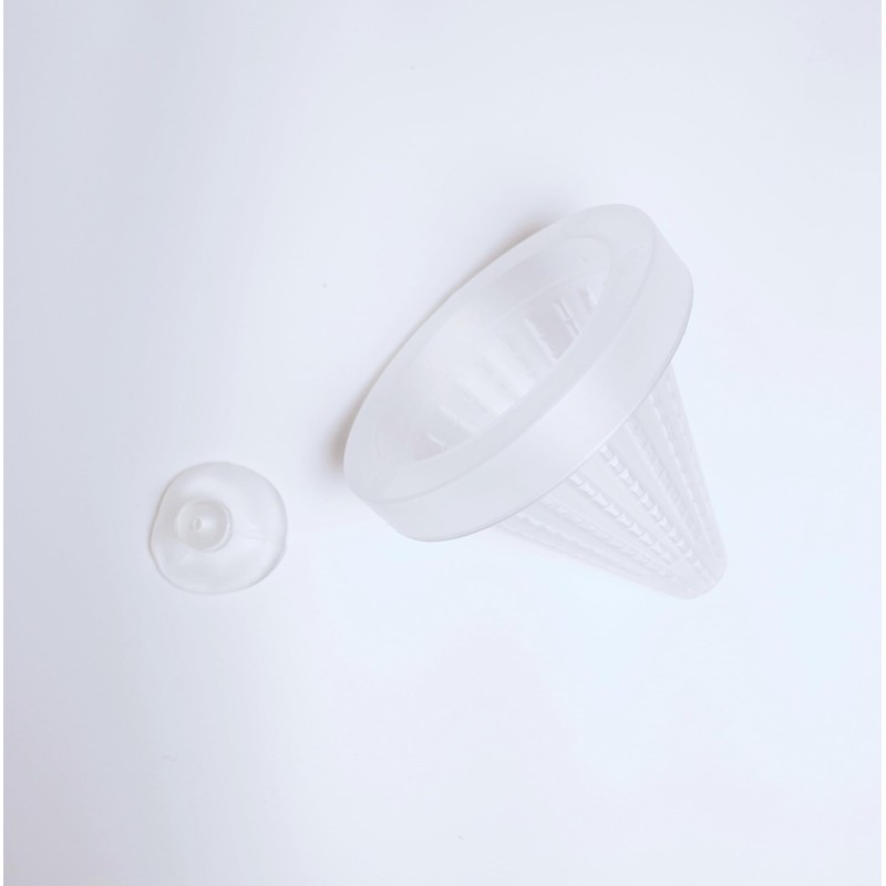 HTONG 4PCS Aquarium Nematode Feeder, which Comes with Suction Cups