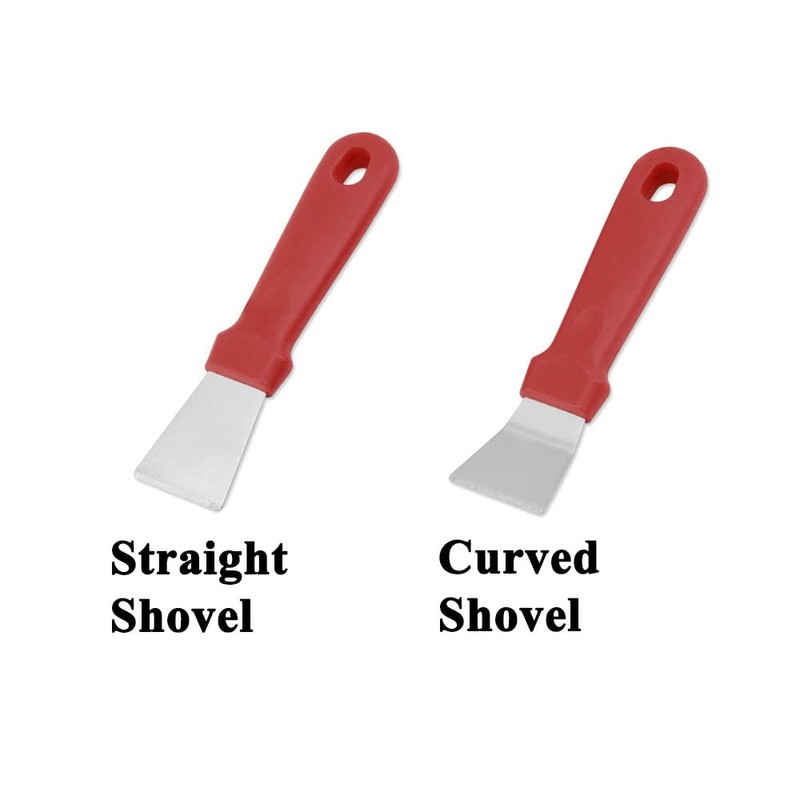 2 Pcs Cleaning Scraper Oven Cleaning Utensils Stainless Steel Scraper
