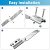 Fixirons Slow Moving Vehicle Sign Mount Kit for Tractor or