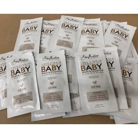 Shea Moisture (40) Packs Shea Moisture Baby Shampoo & Wash 100% Virgin Coconut Oil .5 oz Each