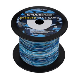 SpiderWire Stealth® Blue Camo Braid™