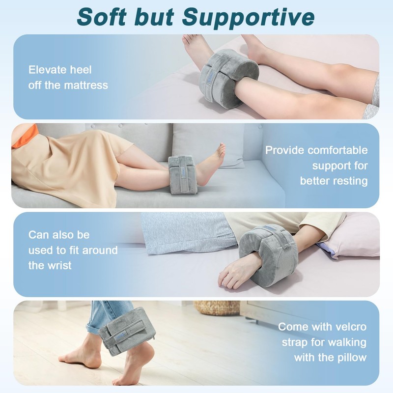 Foot Elevation Pillow Ankle Protector Support Elevated Foot Heel Pillow