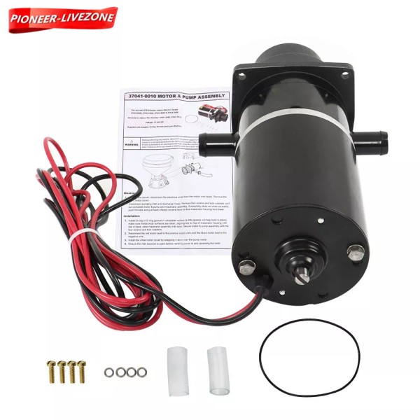 labwork-parts For 37041-0010 Marine Electric Toilet Motor 12V Pump Assembly