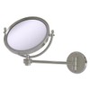 Allied Brass WM-5G/3X-FER 8 Inch Wall Mounted Make-Up Mirror 3X
