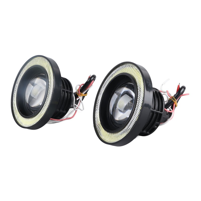 3.5in Car Fog Light Aluminum Housing Waterproof Bright LED Universal