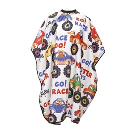 Perfeclan Kinder-Friseurumhang, verstellbar, professionelle Haarschnittschürze, Kinder-Friseurschürze für Friseursalon, Haarfärbemittel zu Hause