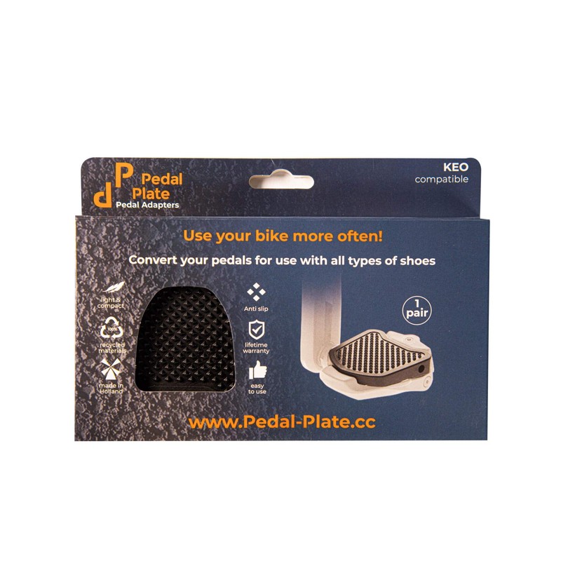 Pedal Plate 2.0 Look Keo Compatible Adaptor for Click Pedals