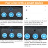 Bluetooth Hat Winter Warm Knit USB Smart Music Wireless Hat