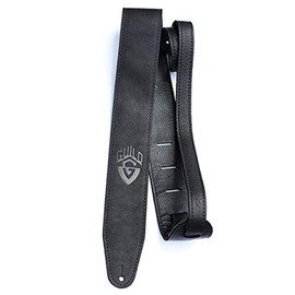 GUILD 6 String Leather Guitar Strap, One Size Fits All (350-0611-051)