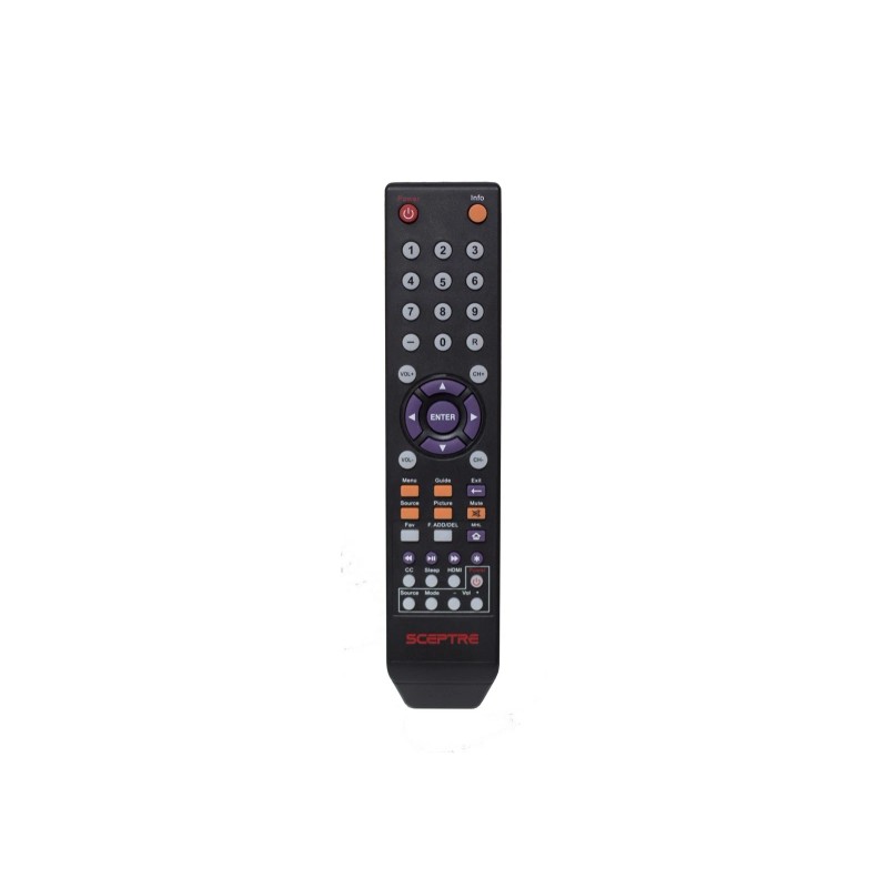 Sceptre Original TV Remote Control for SCEPTRE X322WV-MQR X322BV X328BV-SR