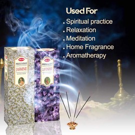 Hem - Varillas de incienso de lavanda y jazmín (paquete de 2 cajas), 240 varillas en total