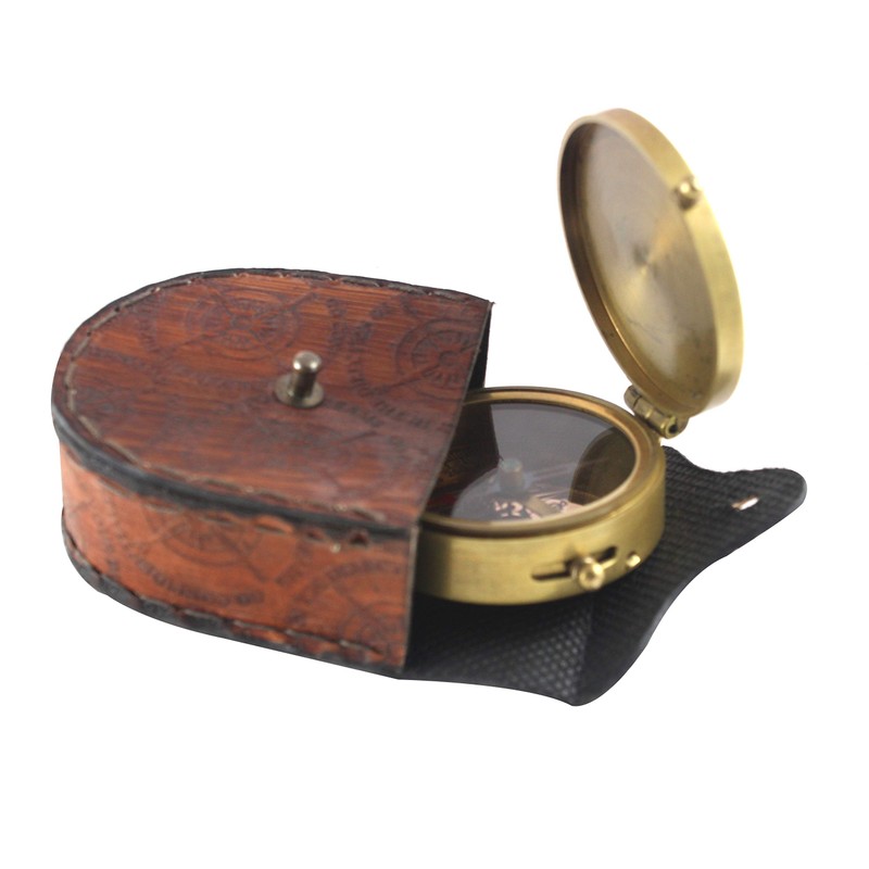 Antique Maritime NOT All Those Who Wander are Lost Copper