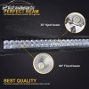 21ST Roof 50" Combo Cruved LED Light Bar Wire Switch