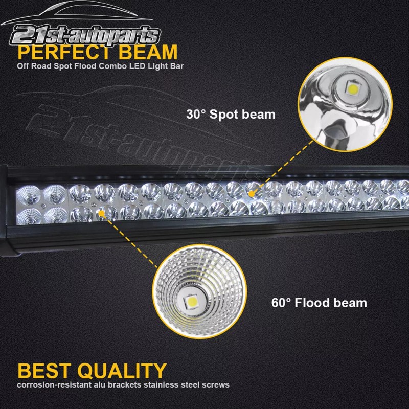 21ST Roof 50" Combo Cruved LED Light Bar Wire Switch