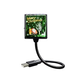 Tiardey USB Star Night Light,3 modes,8 Lighting Effects,Sound Activated Strobe Atmosphere Decorations for Car,Bedroom,Christmas Party - Blue&Red