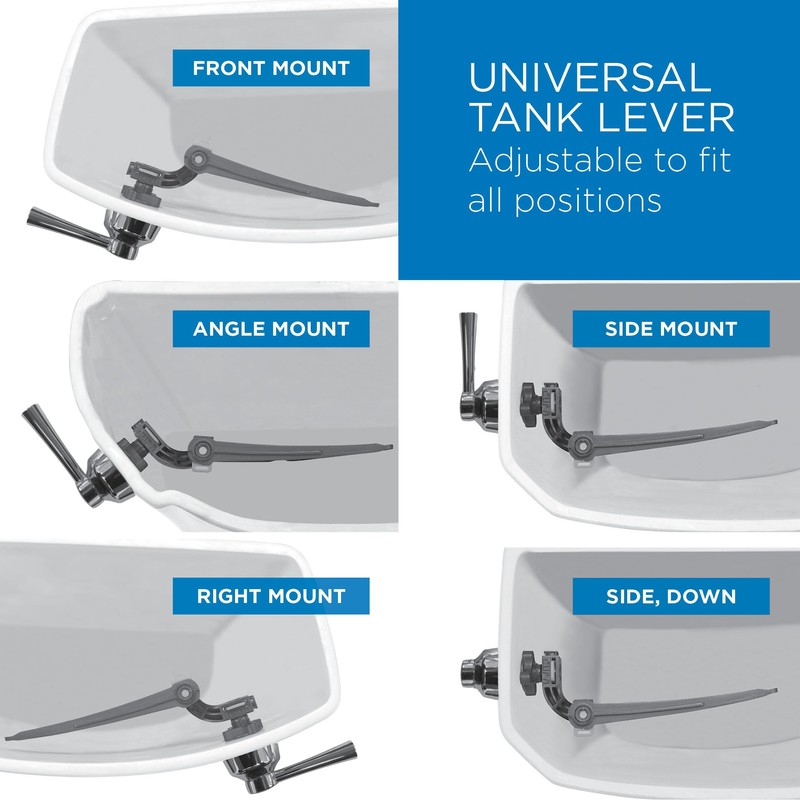Gerber Universal Toilet Tank Lever GA70036054BN Brushed Nickel Finish