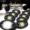White Rock Lights, 8 Pod ALIGZ Rock Lights for Trucks