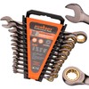 HORUSDY 12-Piece SAE Ratcheting Wrench Set | 1/4” to 7/8“