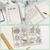 JIANTA 4 Pcs Squared Spiral Notebook A5, Graph Paper Notebooks,