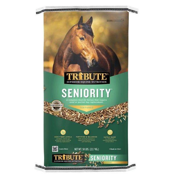 Kalmbach Feeds Tribute Maturity Textured for Horse, 50 lb