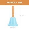 PRETYZOOM Hand Bell Loud Metal Handheld Ring Tea Bell with