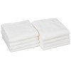 MUJI 83345464 Pile Weave Long Towel, Off White, Set of