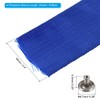 PATIKIL Winch Rope Protector 2m/6.56ft, Polyester Protective Sleeve with Buckle