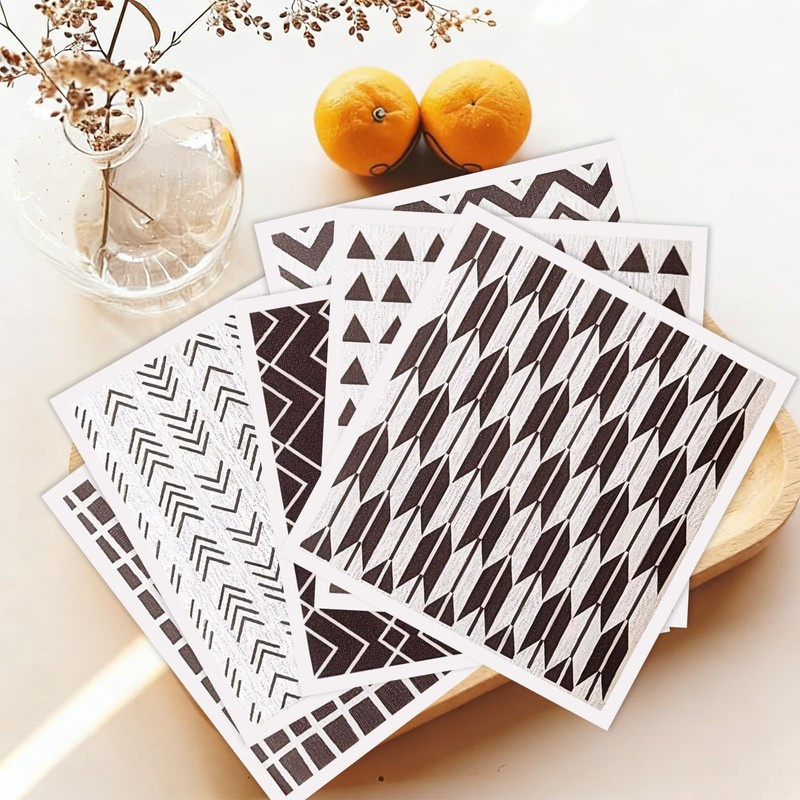 6 PCS Swedish Dishcloth - Reusable Cellulose Wooden Fiber Kitchen