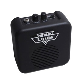 Louis LGA-MINI Black Guitar Bass Mini Amplifier (LOUIS LGAMINI BLK)