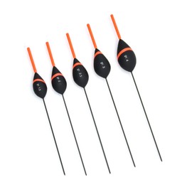 Sbirulino® Set of 5 fishing floats model TX – TF in eva with inner thread and hose included in the kit. Special competition. (ORANGE TF)