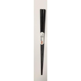 Ebony Wooden Octagonal Chopsticks 8.3 inches (21 cm), Black