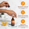 Serum Facial Brillante Con 20% Vitamina C Ácido Hialurónico