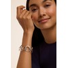 Ted Baker Hulie Multi Hoop Adjustable Bracelet For Women (Silver)