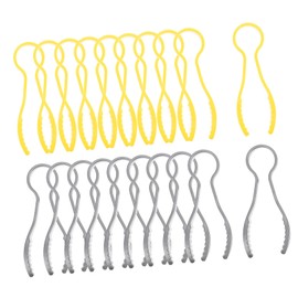 Kisangel 20Pcs Plastic Tweezers for Boys and Girls Colorful Outdoor Exploration Tools for Toddlers Non-Slip Fine Motor Skill Development for Science Activities and Craft Projects