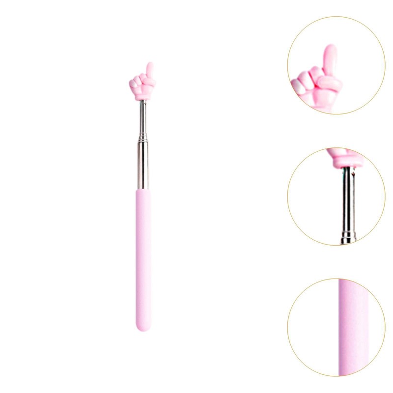 Fenteer Telescopic Teachers Finger Pointer Retractable Finger Pointer Stick Multipurpose